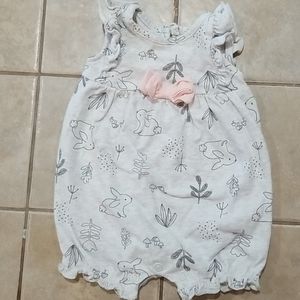 Baby girl size NB romper